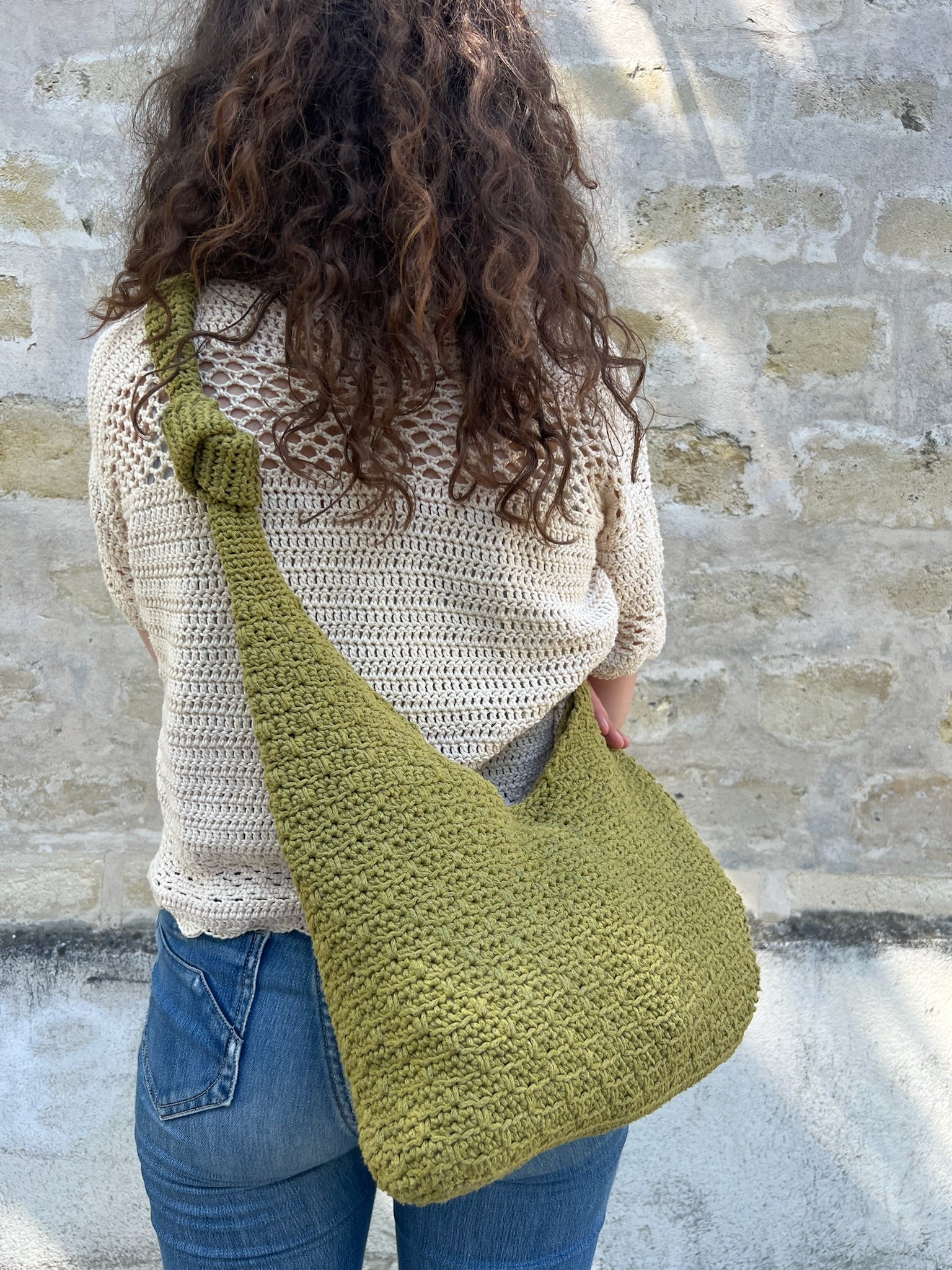 Patron du sac Pivoine - crochet