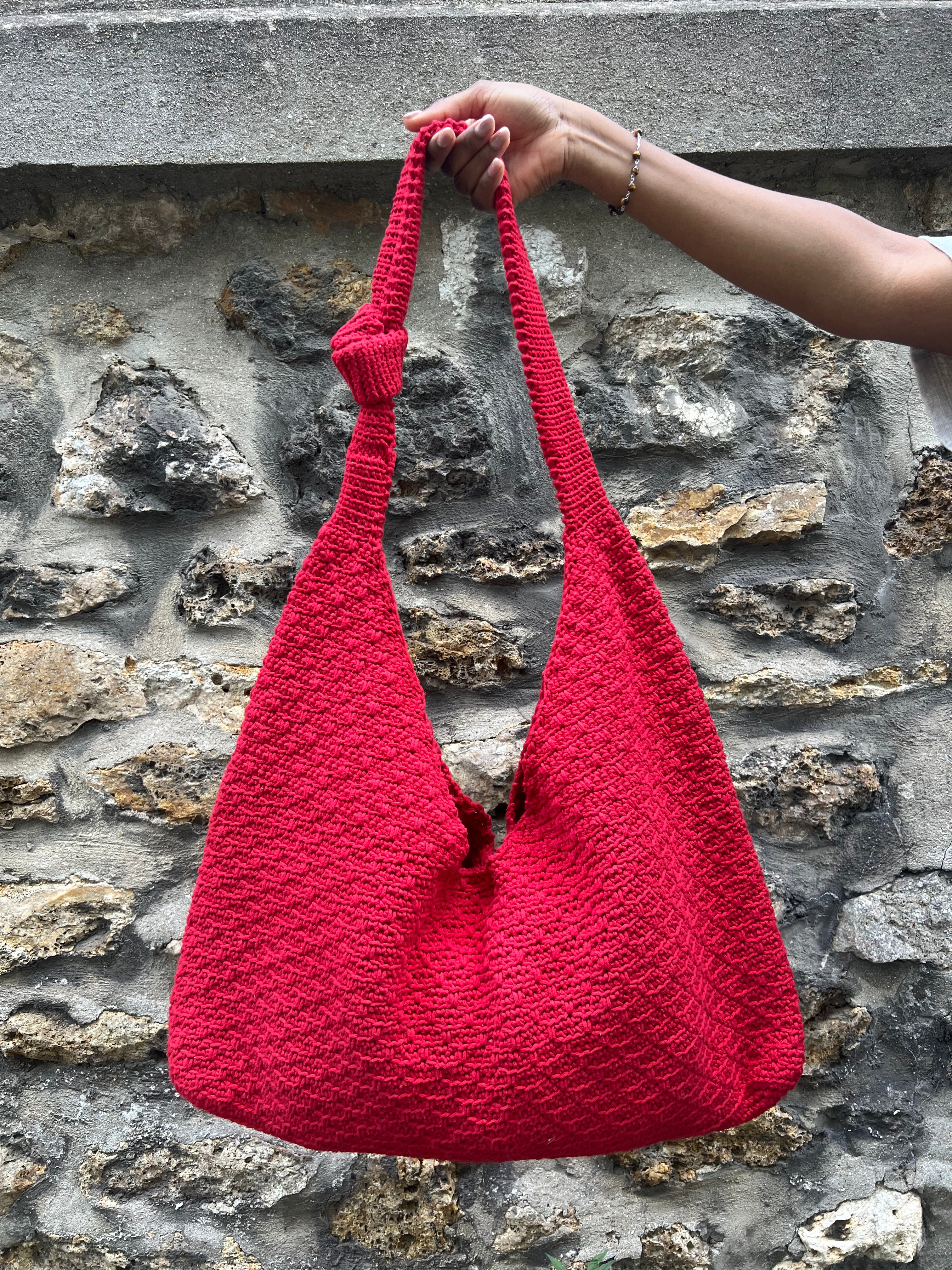 Patron du sac Pivoine - crochet