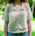 Patron de la Chemisette Iris - crochet