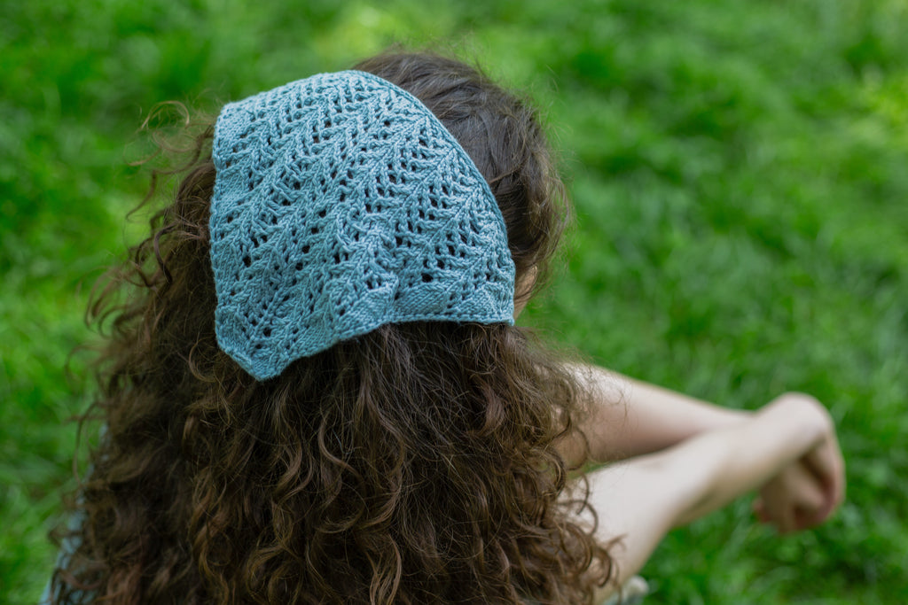 Patron gratuit du bandana Nepeta - tricot