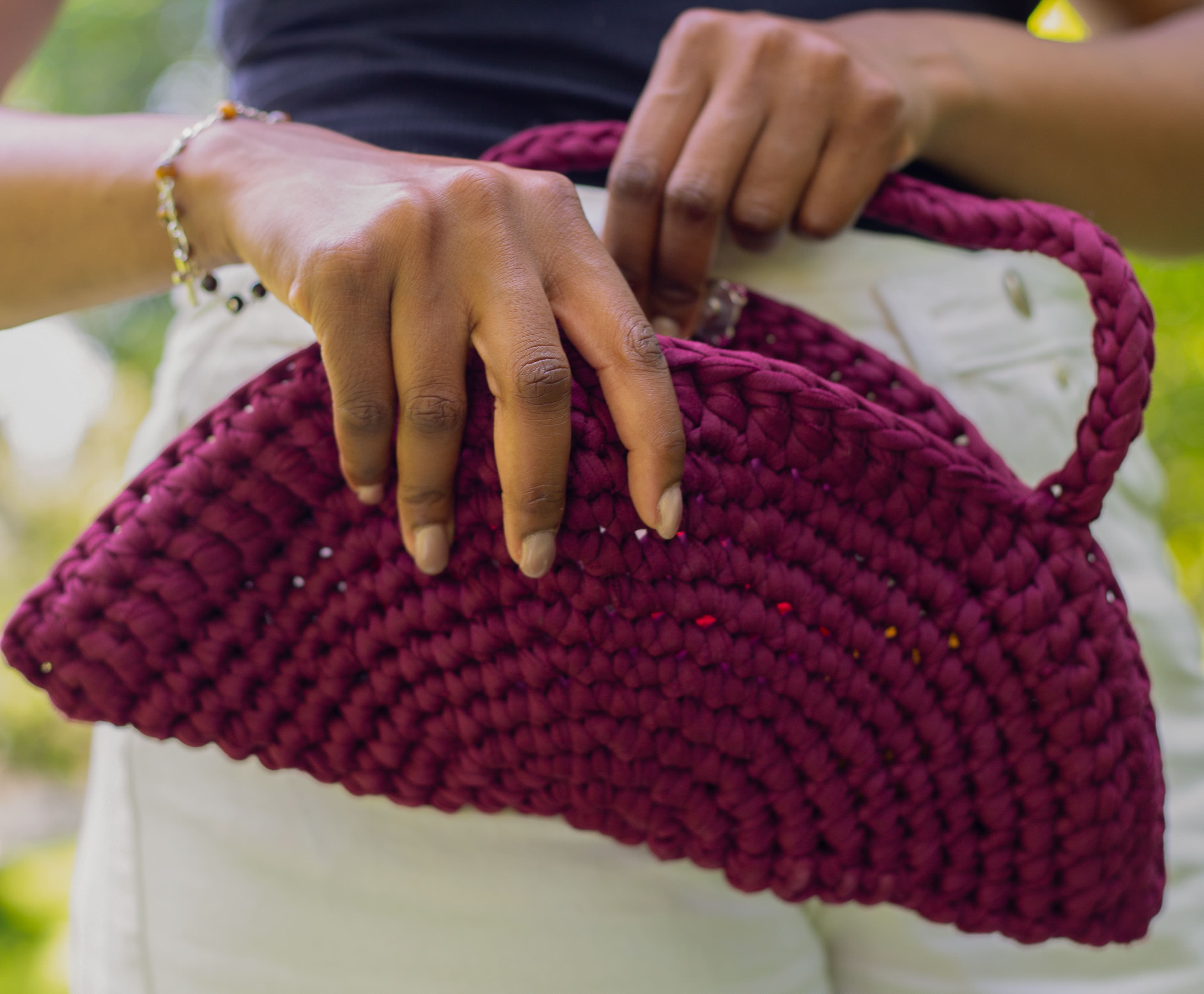 Patron du sac Lys - crochet