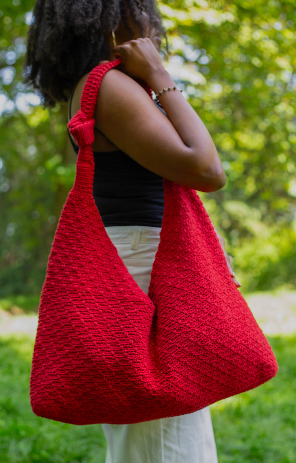Patron du sac Pivoine - crochet